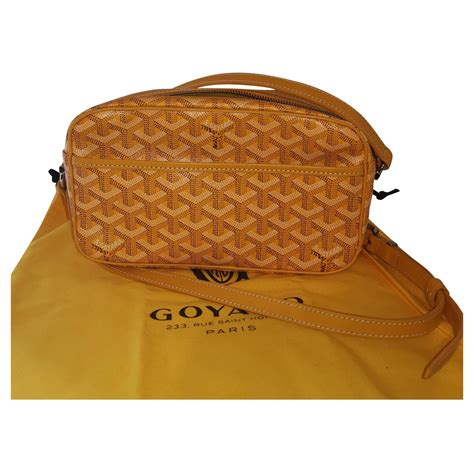 sacoche goyard jaune|sac de sac goyard.